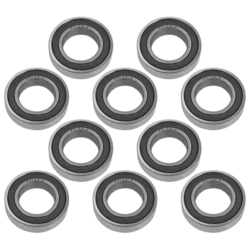 Caltric 69-22-2RS 69/22-2RS 69/22 Single Row Rubber Sealed Ball Bearings 22x39x9