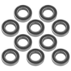 Caltric 69-22-2RS 69/22-2RS 69/22 Single Row Rubber Sealed Ball Bearings 22x39x9