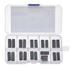 40 PCS 20 Types CDXX Series CMOS Logic IC Assortment Kit for Electronics