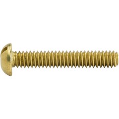 4-40 Brass Round Head Machine Screws Bolts Slotted Drive All Lengths Available