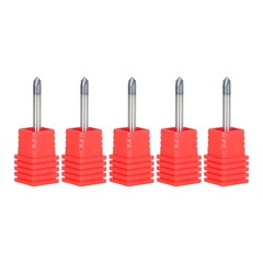 5 Pieces 1/8″ 4 Flute 90 Degree Carbide Chamfer Mill 1-1/2″ OAL – TiALN COATED