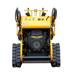 Tracked Mini Skid Steer Loader 23HP 3-Pumps System Self Leveling EPA Gas Engine
