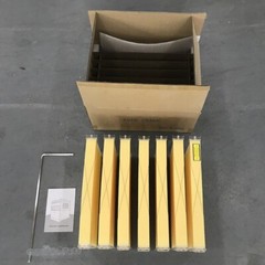 Upgraded 7 Auto Reap Honey Frame + Wooden Bee Hive House Comb Beehive Box Kit
