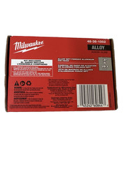 MILWAUKEE 48-36-1002 3/4″ Alloy NPT Forged Aluminum Die Head