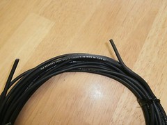 25FT RED & BLACK Rubber Test Probe Hi Voltage Lead Wire 5KV ,18 AWG,NEW