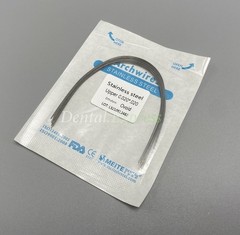 Dental Orthodontic Arch Wire NiTi Stainless Steel Ovoid/Natural Round Wires
