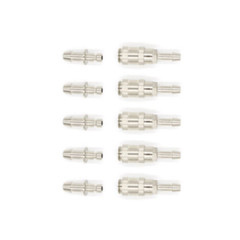 NIBP Blood Pressure Cuff Single Tube Air Hose Connector Plug 10Sets（Male+Female）