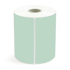 4″x6″ Color Direct Thermal Shipping Labels Green 250/Roll – Zebra LP2844 ZP450