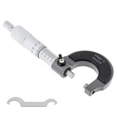 Industrial Grade Outside Micrometer, Measuring Range 0-25 mm Accuracy 0.01 mm