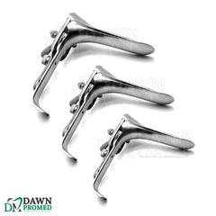 Graves Vaginal Speculum 3 Pcs Set OB/GYN Pelvic Exam Surgical Inst German Grade