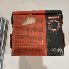50/box Hilti 336427 HDI 1/2” Anchors Used