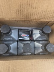 AMSOIL 20W-50 Synthetic V-Twin Oil Change Kit – 5 Quarts with Black Filter hdmb