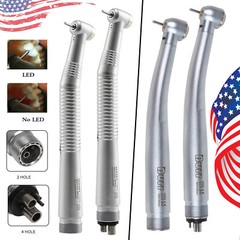Dental Fiber Optic LED E-generator/ High Speed Handpiece 2/4Holes UDM.UDB