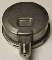 4 inch Face SS Liquid W/ 1/2 NPT Bottom Mount 10000# Wika