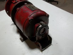 Bell & Gossett 1/4 HP 115V 3A 1PH AC Motor Model 230-6-BA Brass impellor