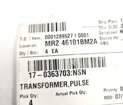 5950-17-036-3703 Pulse Transformer 5950170363703 EBE247-1