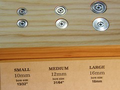 Magnet Pot Cup Door Catch / Strike Plate / 10mm 12mm 16mm 25mm / with Screws