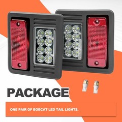 Bobcat Skid Steer Loader LED Tail Light Kit