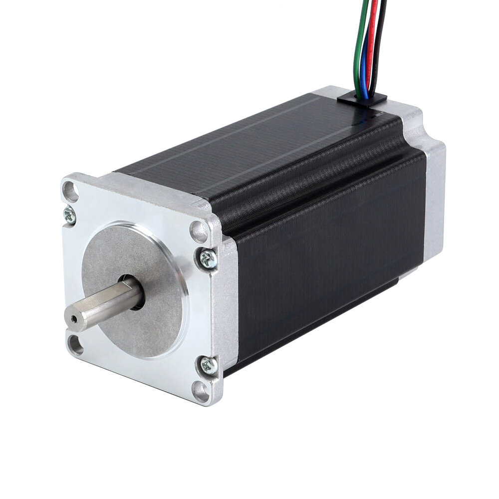 STEPPERONLINE Nema 23 Stepper Motor 425oz.in with 8mm Shaft 4.2A 113mm CNC