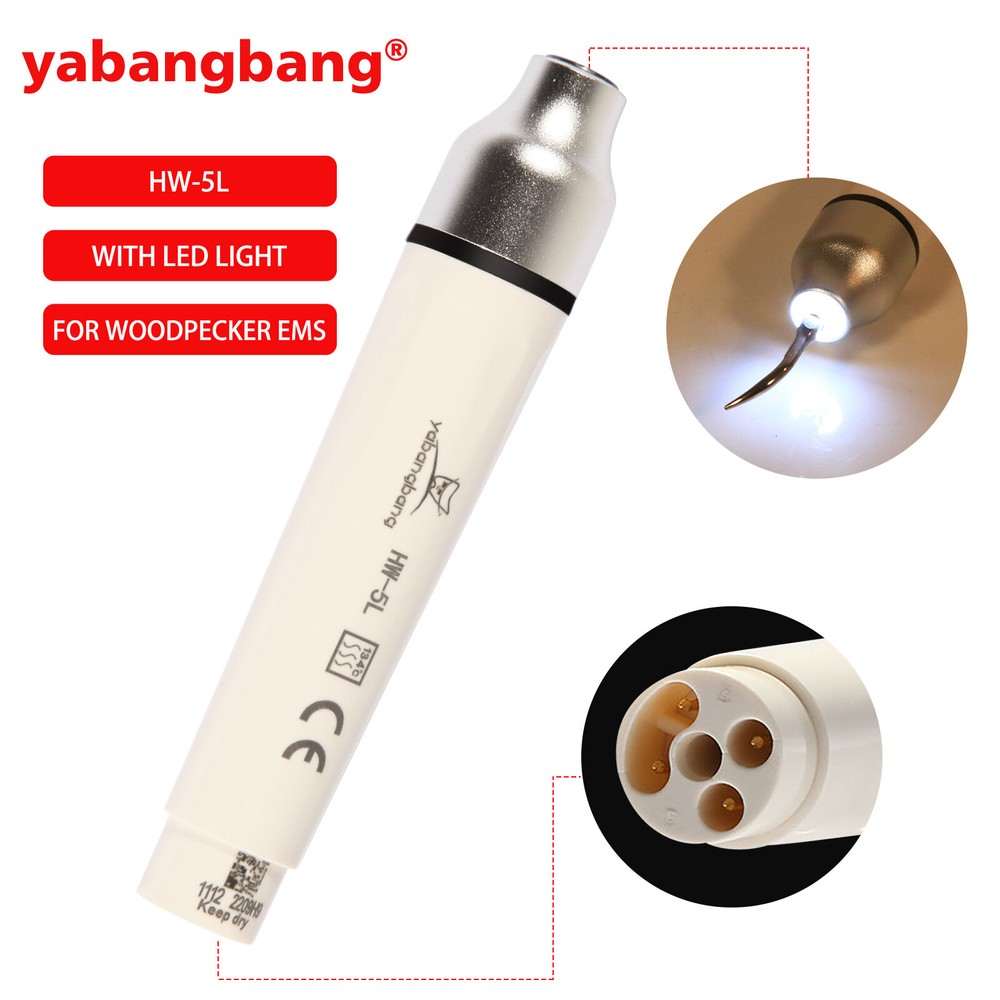 Dental LED Ultrasonic Scaler Handpiece HW-5L FIT Yabangbang/EMS Satelec