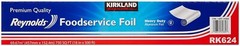 Kirkland Signature Kirkland Signature Heavy Duty Foil 18″ X 500′ (750 Sq’),, ()