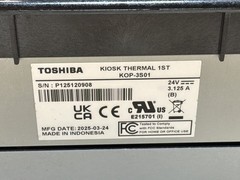 Toshiba | KOP-3S01 | Kiosk High-Speed Thermal Receipt Printer | 24V /JUA3980