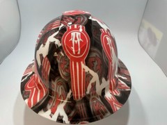 New Full Brim Hard Hat Custom Hydro Dipped KW Panty Dropper . Free Shipping