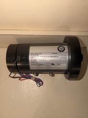 TUV SUD DC Motor C3440B3582 M-237595 130VDC 2.25HP Open Class H