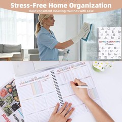 Adhd Cleaning Planner For Adults – Undated Daily, Weekly & Monthly Cleaning