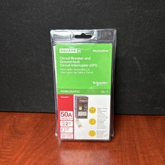 Square D HOM250GFICP 50A 2P Homeline Gfci Circuit Breaker (5895)