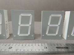 Lite-On LTS-3403LE Seven Segment LED Display Modules Qty 6 NOS Red-Orange