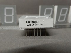 Lite-On LTS-3403LE Seven Segment LED Display Modules Qty 6 NOS Red-Orange