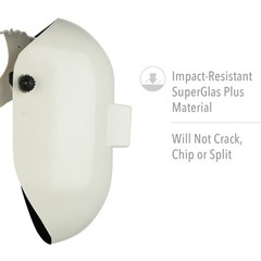 Fibre-Metal Pipeliner Fiberglass Welding Helmet with One Size, White