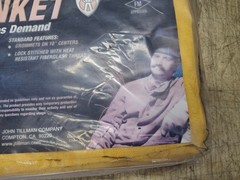 Tillman 590B66 Welding Blanket, Acrylic Coated Fiberglass, 24 Oz/Sq Yd., 6 Ft X