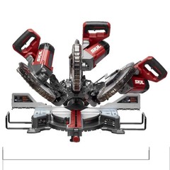 Skil Dual Bevel Sliding Miter Saw 10In 15 Amp 4800 Rpm