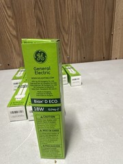 GE Biax D ECO Compact Fluorescent Lamp 18W 4 Pin Lot 46 Pcs