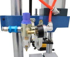 1100lbs Punching Press Pneumatic Punch Machine Stroke 2″- 4 ” Punching Hole