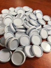 7/8 Inch Binding Disc Pack Of 50 Pastel Blue