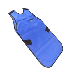 Blue Medical X-Ray Protection Apron Lead Rubber Radiation Protection Vest (L).