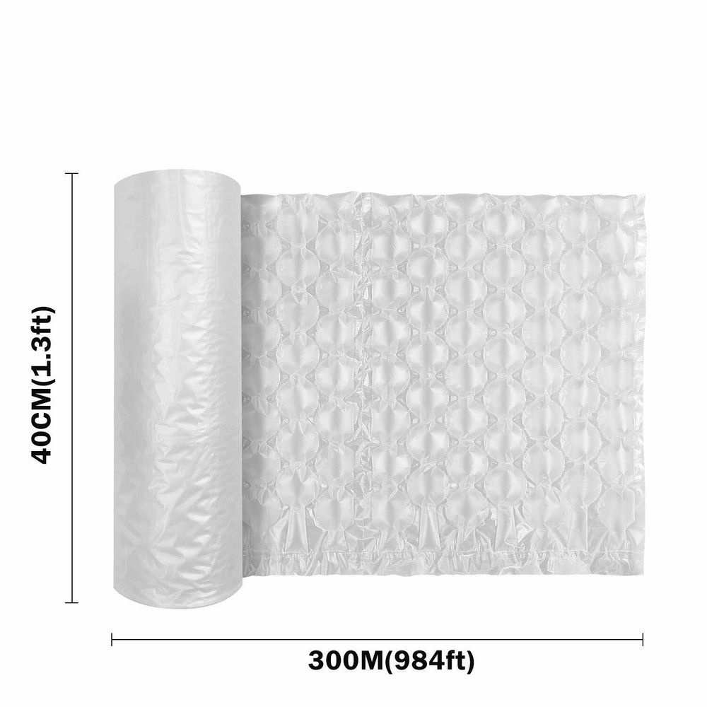 984ft x 12″ x16″ Air Cushion Machine Film Packaging Roll – Small Bubble Roll