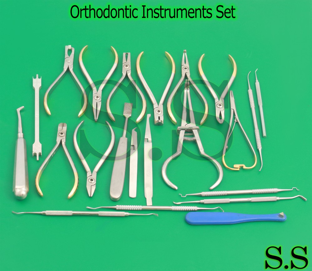 New 24x pcs Special Orthodontic Instruments Set DN-421