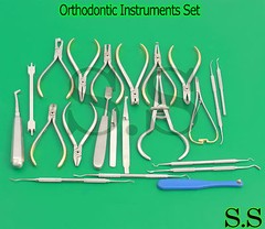 New 24x pcs Special Orthodontic Instruments Set DN-421