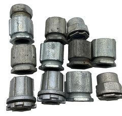 Assorted Size & Type Conduit Couplings LOT OF 11 🔔
