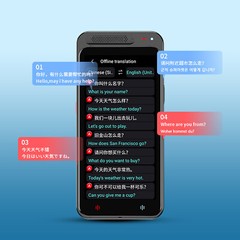 5.0″ touch Screen 138 Language Translator Two-Way Voice online offline translate