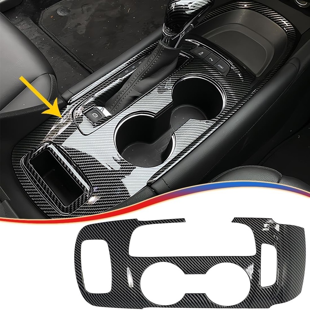 Center Console Frame Gear Shift Panel Cover, for Chevrolet Malibu 2016-2022 2…