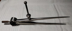 L. S. STARRETT Spring-Type Dividers Opens To 6 Plus Inches Made In USA