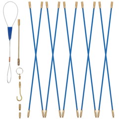 Practical Electrician Fiberglass Rod Glow Rods Wire Fishing Tools Cable Puller