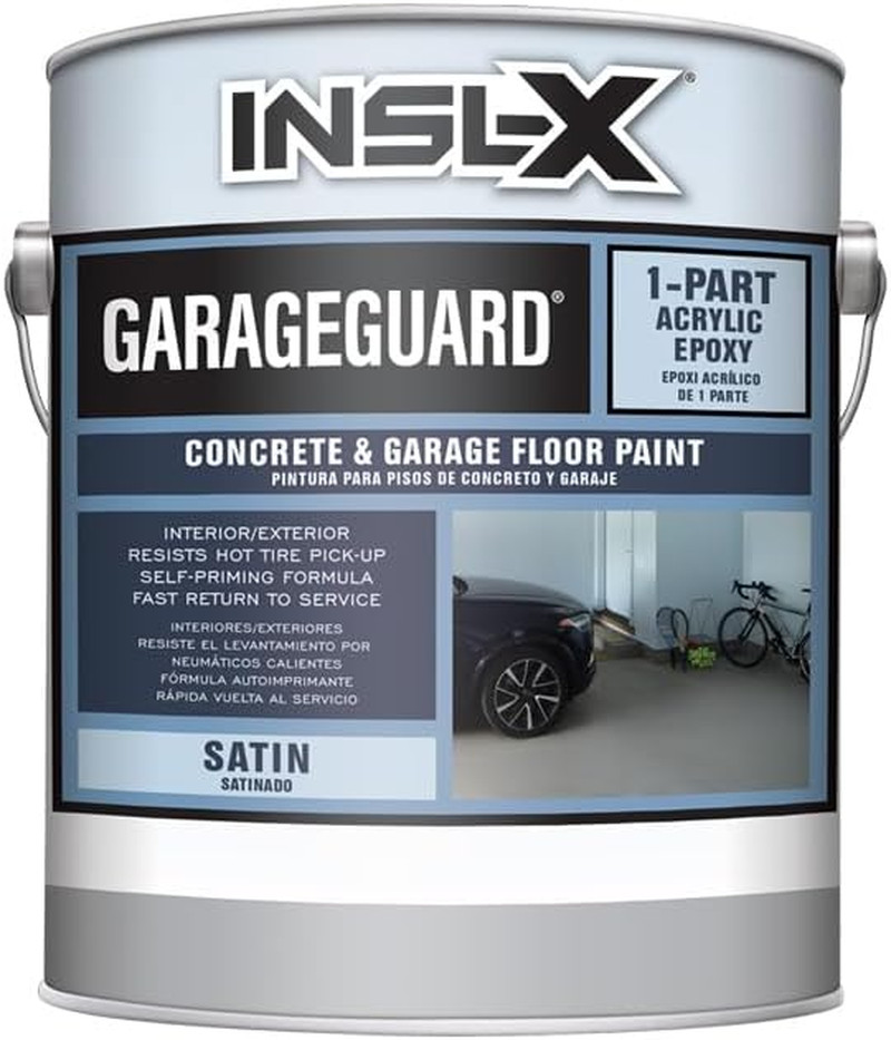 Garageguard 1-Part Concrete & Garage Floor Paint Knight Gray, Gallon