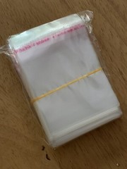 200 Self-sealing Cellophane Bag 7cm X 5cm