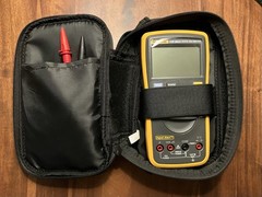 Authentic FLUKE Digital Multimeter FLU15B-MAX & Case Ships From USA KLEIN Leads!